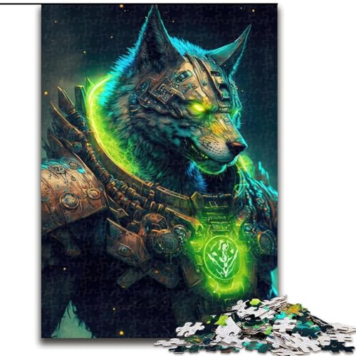 Puzzle 1000 Teile für Erwachsene, Space Marine Wolves Puzzle, aus Pappe, perfekt für Teenager und Sammler, ideale Heimdekoration und Reisegeschenk, 1000 Teile(26x38cm) von RZFWJL