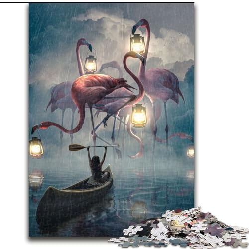 Puzzle 1000 Teile für Erwachsene, Uncharted Waters, aus Holz, anspruchsvolles Denkspiel für Teenager, unterhaltsames interaktives Spiel für die ganze Familie, 1000 Teile(50x75cm) von RZFWJL