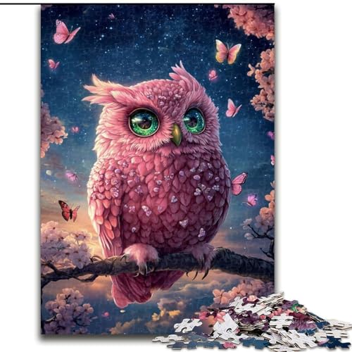 Puzzle 1000 Teile für Erwachsene Eulen-Puzzle Familienaktivitätsspiel für Teenager, anspruchsvolles Denkspiel 50X75CM Puzzle 1000 Teile für Erwachsene Eulen-Puzzle Familienaktivitätsspiel für Teenager, anspruchsvolles Denkspiel 50X75CM von RZFWJL