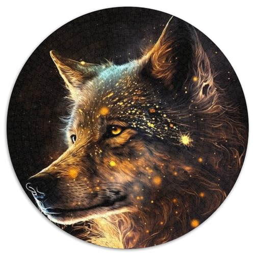 Puzzle 1000 Teile für Erwachsene Gold Pervert Unmögliches Puzzle für Erwachsene Hochschwieriges Denkspiel für Teenager 67,5 x 67,5 cm von RZFWJL
