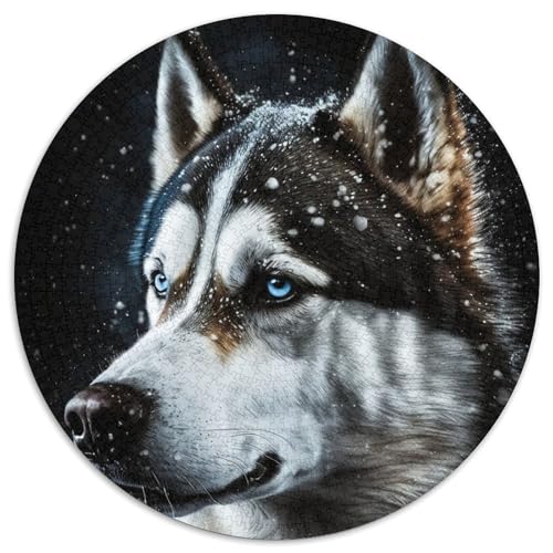Puzzle 1000 Teile für Erwachsene Husky Unmögliches Puzzle für Erwachsene Hochschwieriges Denkspiel für Teenager 67,5 x 67,5 cm Puzzle 1000 Teile für Erwachsene Husky Unmögliches Puzzle für Erwachsene Hochschwieriges Denkspiel für Teenager 67,5 x 67,5 cm von RZFWJL