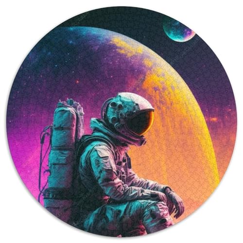 Puzzle für Erwachsene, 1000 Astronauten-Puzzles für Erwachsene, Eltern, Partner, Freunde – ab 14 Jahren, 67,5 x 67,5 cm Puzzle für Erwachsene, 1000 Astronauten-Puzzles für Erwachsene, Eltern, Partner, Freunde – ab 14 Jahren, 67,5 x 67,5 cm von RZFWJL