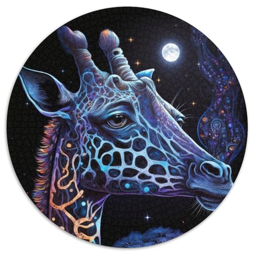 Puzzle für Erwachsene, 1000 Giraffen-Puzzles für Erwachsene, Eltern, Partner, Freunde – ab 14 Jahren, 67,5 x 67,5 cm Puzzle für Erwachsene, 1000 Giraffen-Puzzles für Erwachsene, Eltern, Partner, Freunde – ab 14 Jahren, 67,5 x 67,5 cm von RZFWJL