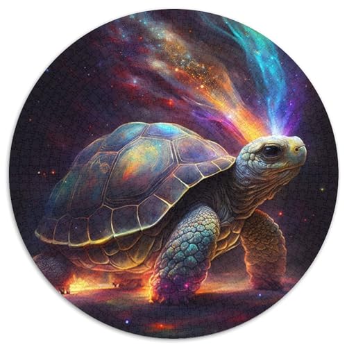 Puzzle für Erwachsene, 1000 Puzzles mit Weltraumschildkröten für Erwachsene, Eltern, Partner, Freunde – ab 14 Jahren, 67,5 x 67,5 cm Puzzle für Erwachsene, 1000 Puzzles mit Weltraumschildkröten für Erwachsene, Eltern, Partner, Freunde – ab 14 Jahren, 67,5 x 67,5 cm von RZFWJL