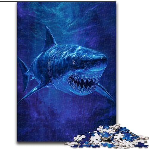 Puzzle für Erwachsene, 1000 Teile, Fantasy-Hai-Puzzle, pädagogisches Denkspiel, künstlerische Heim- und Bürodekoration, ab 14 Jahren, 50x75cm Puzzle für Erwachsene, 1000 Teile, Fantasy-Hai-Puzzle, pädagogisches Denkspiel, künstlerische Heim- und Bürodekoration, ab 14 Jahren, 50x75cm von RZFWJL