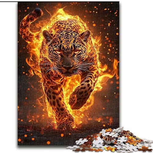 Puzzle für Erwachsene, 1000 Teile, Flammentiger-Puzzle, pädagogisches Denkspiel, künstlerische Heim- und Bürodekoration, ab 14 Jahren, 50x75cm Puzzle für Erwachsene, 1000 Teile, Flammentiger-Puzzle, pädagogisches Denkspiel, künstlerische Heim- und Bürodekoration, ab 14 Jahren, 50x75cm von RZFWJL