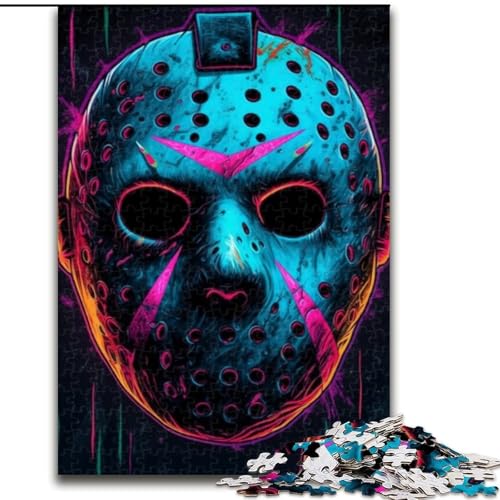 Puzzle für Erwachsene, 1000 Teile, Horrorfilm-Poster, pädagogisches Denkspiel, künstlerische Heim- und Bürodekoration, ab 14 Jahren, 50x75cm Puzzle für Erwachsene, 1000 Teile, Horrorfilm-Poster, pädagogisches Denkspiel, künstlerische Heim- und Bürodekoration, ab 14 Jahren, 50x75cm von RZFWJL