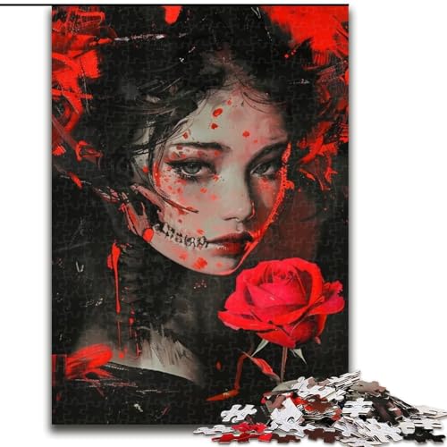 Puzzle für Erwachsene, 1000 Teile, Japanisches Geisha-Puzzle, Spiel für Erwachsene, Geschenk, interaktives Familienspiel, Gehirn-Herausforderung, Geschenk, 50x75cm Puzzle für Erwachsene, 1000 Teile, Japanisches Geisha-Puzzle, Spiel für Erwachsene, Geschenk, interaktives Familienspiel, Gehirn-Herausforderung, Geschenk, 50x75cm von RZFWJL