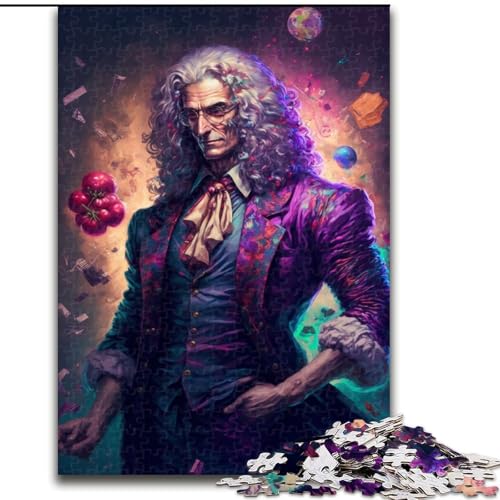 Puzzle für Erwachsene, 1000 Teile, Mad Doctor, aus Holz, Geburtstage, Weihnachten, Halloween, Thanksgiving, Ostern, 1000 Teile(50x75cm) von RZFWJL
