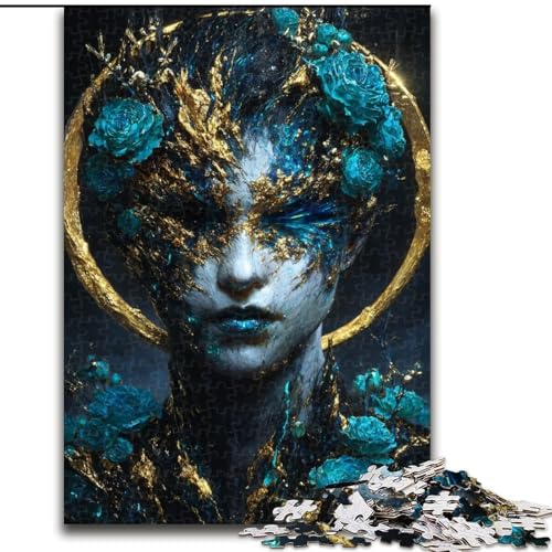 Puzzle für Erwachsene, 1000 Teile, Mystischer Naturgeist, für Kinder ab 14 Jahren, Lernspiel, Herausforderung, Spielzeug, Geschenk zum Geburtstag (Größe 50x75cm) von RZFWJL