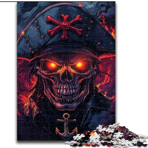 Puzzle für Erwachsene, 1000 Teile, Neon-Piratenkapitän-Puzzle, pädagogisches Denkspiel, künstlerische Heim- und Bürodekoration, ab 14 Jahren, 50x75cm Puzzle für Erwachsene, 1000 Teile, Neon-Piratenkapitän-Puzzle, pädagogisches Denkspiel, künstlerische Heim- und Bürodekoration, ab 14 Jahren, 50x75cm von RZFWJL