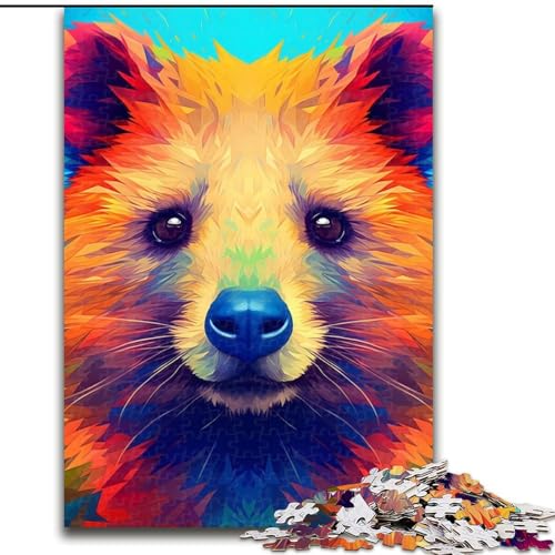 Puzzle für Erwachsene, 1000 Teile, Quokka, buntes Puzzle aus Pappe, anspruchsvolles Denkspiel für Teenager, unterhaltsames interaktives Spiel für die ganze Familie, 1000 Teile(26x38cm) von RZFWJL