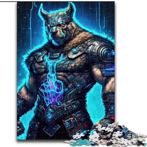 Puzzle für Erwachsene, 1000 Teile, The Bearvengers, Holzpuzzle, Spielzeug, Geschenk, pädagogisches, intellektuelles, entspannendes Familienspiel, 1000 Teile(50x75cm) von RZFWJL