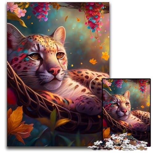 Puzzle für Erwachsene, 1000 Teile, wunderschöne Perserkatze, Papppuzzle, entspannende Unterhaltung, Heimdekoration, 26x38cm/10,23x14,96 Zoll von RZFWJL
