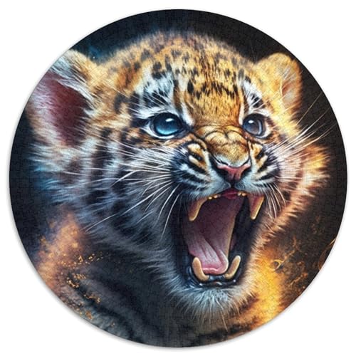 Puzzle für Erwachsene, 1000 Tigerbaby-Puzzles für Erwachsene, Eltern, Partner, Freunde – ab 14 Jahren, 67,5 x 67,5 cm Puzzle für Erwachsene, 1000 Tigerbaby-Puzzles für Erwachsene, Eltern, Partner, Freunde – ab 14 Jahren, 67,5 x 67,5 cm von RZFWJL