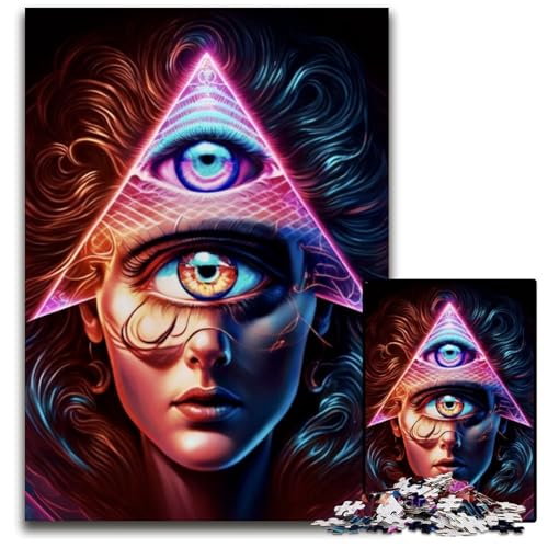 Puzzle für Erwachsene, 1000-teiliges Farbpuzzle für Schüler, anspruchsvolles Geburtstagsgeschenk, anspruchsvolles Denkspiel, 26x38cm/10,23x14,96 Zoll Puzzle für Erwachsene, 1000-teiliges Farbpuzzle für Schüler, anspruchsvolles Geburtstagsgeschenk, anspruchsvolles Denkspiel, 26x38cm/10,23x14,96 Zoll von RZFWJL