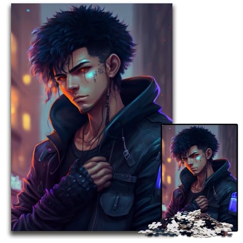 Puzzle für Erwachsene, 1000-teiliges mechanisches Jungen-Holzpuzzle, interaktives Familienspiel, DIY-Heimdekoration, Brain Challenge-Geschenk, 50x75cm/19,68x29,52 Zoll von RZFWJL