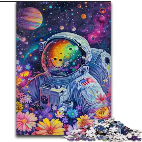 Puzzle für Teenager, 1000 Astronauten, Lernspiele, Heimdekoration, ganze Familie (Größe 26x38cm) von RZFWJL