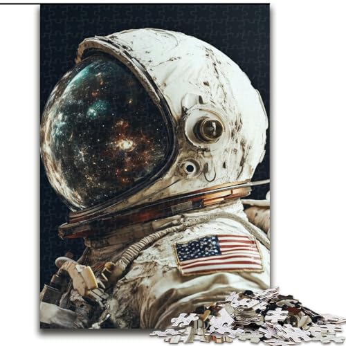 Puzzle für Teenager, 1000 Astronauten, Lernspiele, Heimdekoration, ganze Familie (Größe 50x75cm) von RZFWJL