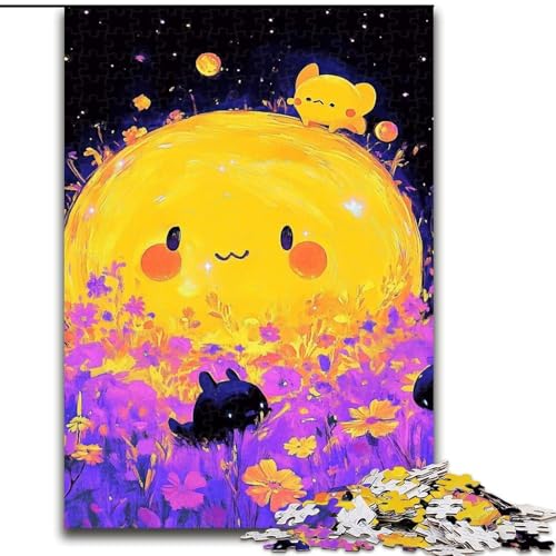 Puzzle für Teenager, 1000-teiliges Puzzle im japanischen Stil, Lernspiele, Heimdekoration, geeignet für die Schreibtischdekoration (Größe 26x38cm) von RZFWJL