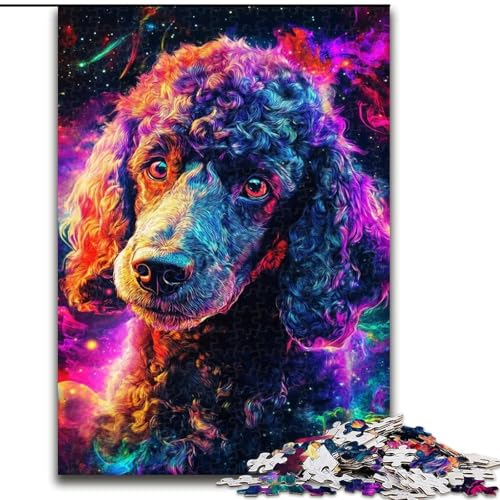 Puzzle mit 1000 Teilen für Erwachsene, Galaxy Dog Jigsaw, aus Pappe, anspruchsvolles Denkspiel für Teenager, unterhaltsames interaktives Spiel für die ganze Familie, 1000 Teile(26x38cm) von RZFWJL