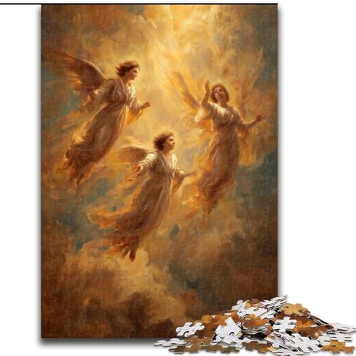 Puzzles für Erwachsene und Jugendliche, 1000 Teile, Ölgemälde-Kunst, für Lernspiele, Herausforderungsspielzeug, einzigartige Heimdekoration und Geschenke (Größe 50x75cm) von RZFWJL