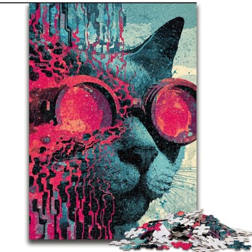 Puzzles für Erwachsene und Jugendliche, Puzzle, geheimnisvolle Skulptur, Kunst, Spielzeug, Lernspiele, Stressabbau, Eltern-Kind-Interaktion (Größe 50x75cm) von RZFWJL