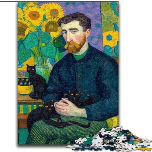 Puzzles für Erwachsene und Jugendliche, Puzzle EIN attraktiver Mann, Spielzeug, Lernspiele, Stressabbau, Eltern-Kind-Interaktion (Größe 26x38cm) von RZFWJL