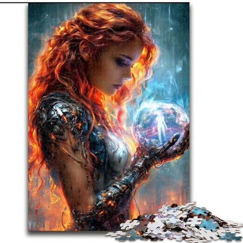 Puzzles für Erwachsene und Jugendliche, Puzzle Traumfrau, Spielzeug, Lernspiele, Stressabbau, Eltern-Kind-Interaktion (Größe 26x38cm) von RZFWJL