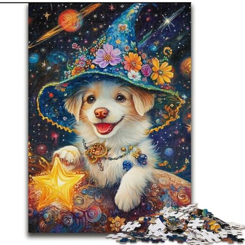 Puzzles für Teenager, 1000 Anime-Hundezauberer, Lernspiele, Heimdekoration ganze Familie (Größe 26x38cm) von RZFWJL