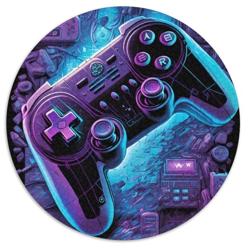 Spiel 1000-teiliges Puzzle, rundes Puzzle 1000 Teile, Lernspielzeug für Teenager, Heim- und Bürodekoration, 67,5 x 67,5 cm Spiel 1000-teiliges Puzzle, rundes Puzzle 1000 Teile, Lernspielzeug für Teenager, Heim- und Bürodekoration, 67,5 x 67,5 cm von RZFWJL
