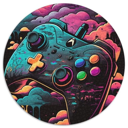 Spiel-Puzzle mit 1000 Teilen, Puzzle für Erwachsene, für Teenager und Jugendliche, ideales Geburtstags, 67,5 x 67,5 cm von RZFWJL