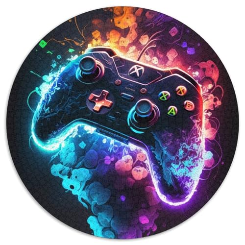 Spiel-Puzzle mit 1000 Teilen, Puzzles für Erwachsene, perfekt für Familienspaß, Partyspiele, Geburtstagsparty-Geschenke, 67,5 x 67,5 cm von RZFWJL