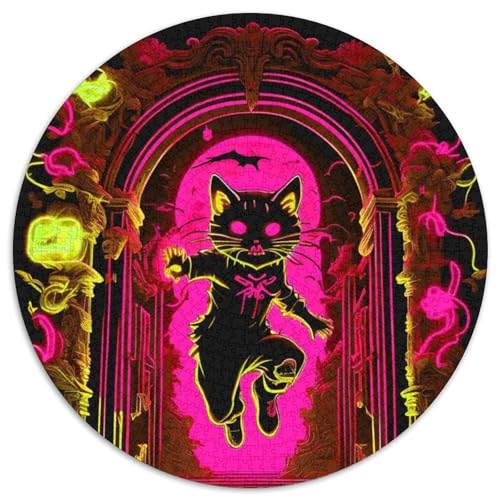Tier-Neonlicht-Puzzle mit 1000 Teilen. Anspruchsvolle Puzzles mit kompliziertem Design für Teenager, DIY-Dekor und gehirnfördernder Spaß. 67,5 x 67,5 cm Tier-Neonlicht-Puzzle mit 1000 Teilen. Anspruchsvolle Puzzles mit kompliziertem Design für Teenager, DIY-Dekor und gehirnfördernder Spaß. 67,5 x 67,5 cm von RZFWJL