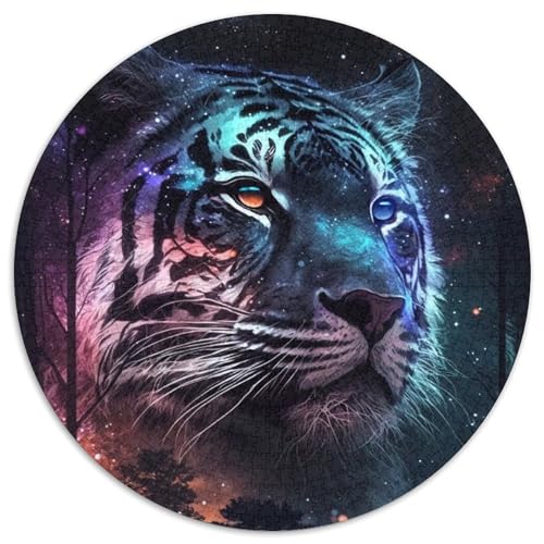 Tiger-Puzzle für Erwachsene, 1000 Teile, Puzzle für Erwachsene, Denkspiel, interaktives Familienspiel, geeignet für Kinder ab 14 Jahren, 67,5 x 67,5 cm Tiger-Puzzle für Erwachsene, 1000 Teile, Puzzle für Erwachsene, Denkspiel, interaktives Familienspiel, geeignet für Kinder ab 14 Jahren, 67,5 x 67,5 cm von RZFWJL