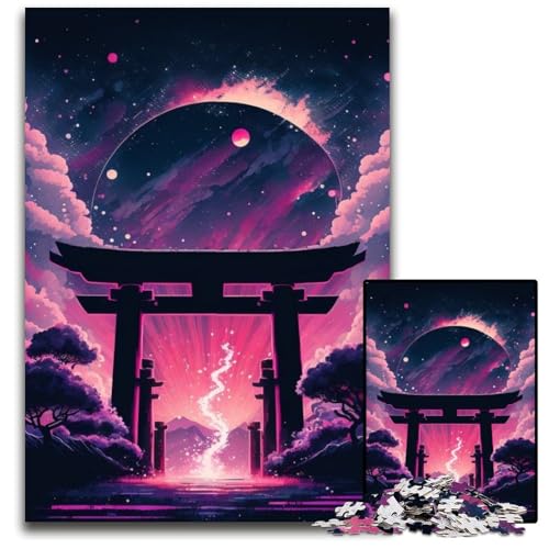Tor zum Kosmos Puzzle 1000 Teile für Erwachsene Holzpuzzle Teenager, Paare und Freunde zum Geburtstag, Weihnachten 50x75cm/19,68x29,52 Zoll Tor zum Kosmos Puzzle 1000 Teile für Erwachsene Holzpuzzle Teenager, Paare und Freunde zum Geburtstag, Weihnachten 50x75cm/19,68x29,52 Zoll von RZFWJL