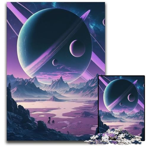 Universum-Planeten-Puzzle für Erwachsene, 1000-teiliges Puzzle für Erwachsene, anspruchsvolles Denkspiel für Teenager, unterhaltsames interaktives Spiel für die ganze Familie, 26x38cm/10,23x14,96 Zoll Universum-Planeten-Puzzle für Erwachsene, 1000-teiliges Puzzle für Erwachsene, anspruchsvolles Denkspiel für Teenager, unterhaltsames interaktives Spiel für die ganze Familie, 26x38cm/10,23x14,96 Zoll von RZFWJL