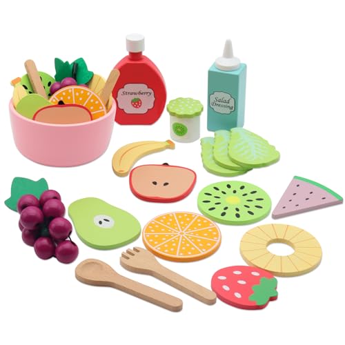 RZMZBY Kinderküche Zubehör aus Holz 18 Stücke Spielküche Zubehör Lebensmittel Spielzeug mit Obst Gemüse Geschirr Kochen Lebensmittel Simulation Bildungs und Farbe Wahrnehmung für Jungen Mädchen RZMZBY Kinderküche Zubehör aus Holz 18 Stücke Spielküche Zubehör Lebensmittel Spielzeug mit Obst Gemüse Geschirr Kochen Lebensmittel Simulation Bildungs und Farbe Wahrnehmung für Jungen Mädchen von RZMZBY