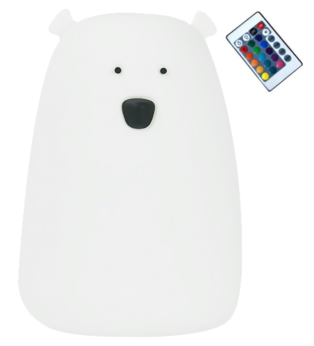 Rabbit & Friends Lampe – Großer Bär m. Fernbedienung – 11 x 17 c - Rabbit & Friends - One Size - Nachtlicht Rabbit & Friends Lampe – Großer Bär m. Fernbedienung – 11 x 17 c - Rabbit & Friends - One Size - Nachtlicht von Rabbit & Friends