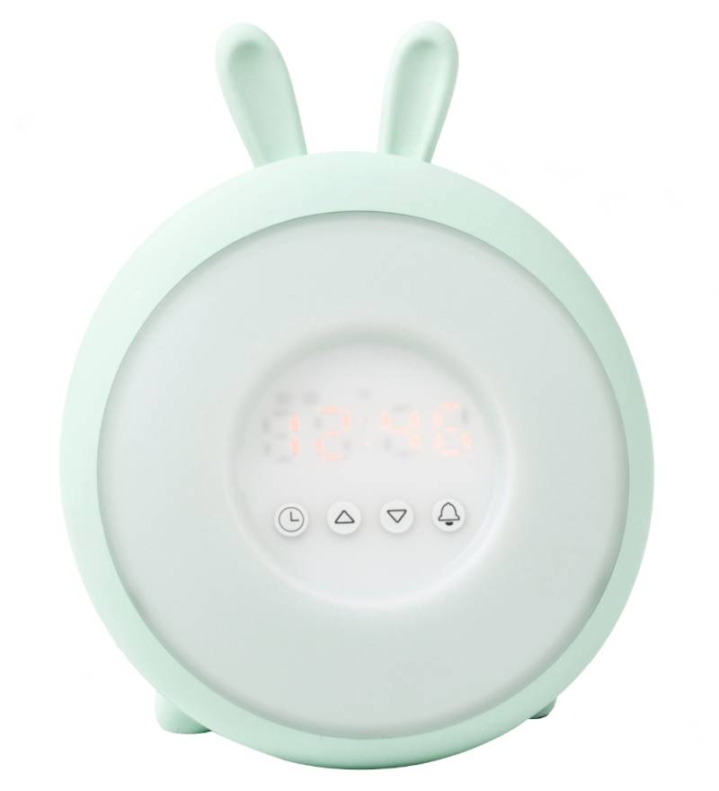 Rabbit & Friends Wecker m. Licht - 20x15x6 cm - Wake Oben - Grün - Rabbit & Friends - One Size - Nachtlicht Rabbit & Friends Wecker m. Licht - 20x15x6 cm - Wake Oben - Grün - Rabbit & Friends - One Size - Nachtlicht von Rabbit & Friends