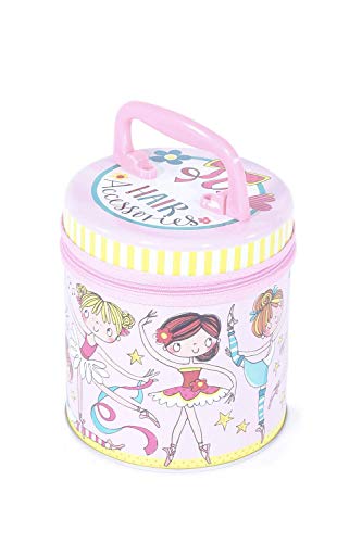 Rachel Ellen Dose mit Reißverschluss, Haarschmuck, Ballerina-Design von Rachel Ellen Designs Ltd
