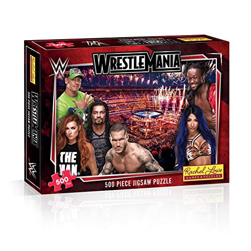 WWE Wrestlemania Jigsaw Puzzle - 500 Pieces [UK-Import] von Rachel Lowe Games & Puzzles