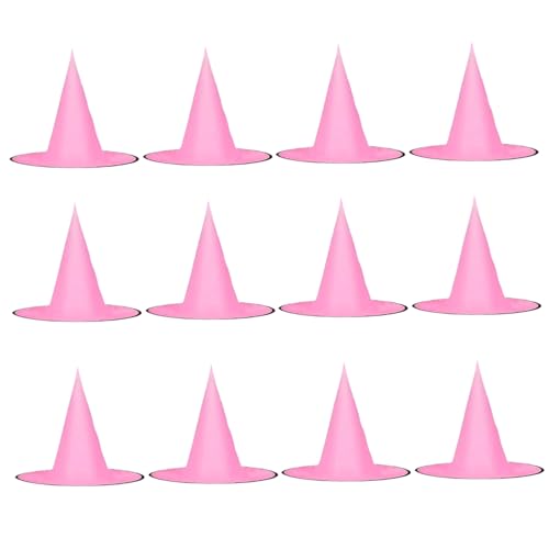 Rachlicy 12 pcs Hängende Hexenhüte 13, 8 x 15in Stoff schwimmende Hexenhüte mit 108 Fuß Nylonschnur Halloween Dekor für Heimschlafzimmer Party Kostümzubehör Rachlicy 12 pcs Hängende Hexenhüte 13, 8 x 15in Stoff schwimmende Hexenhüte mit 108 Fuß Nylonschnur Halloween Dekor für Heimschlafzimmer Party Kostümzubehör von Rachlicy