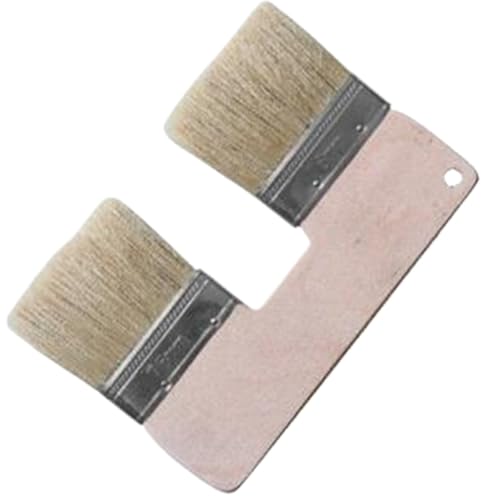 Rachlicy Doppelpackpinsel, 3 Zoll Doppelkopfpinsel Pinsel Strecke mit Holzgriff, Pinsel für Acrylmalerei, Wände, Kinder und Erwachsene Rachlicy Doppelpackpinsel, 3 Zoll Doppelkopfpinsel Pinsel Strecke mit Holzgriff, Pinsel für Acrylmalerei, Wände, Kinder und Erwachsene von Rachlicy