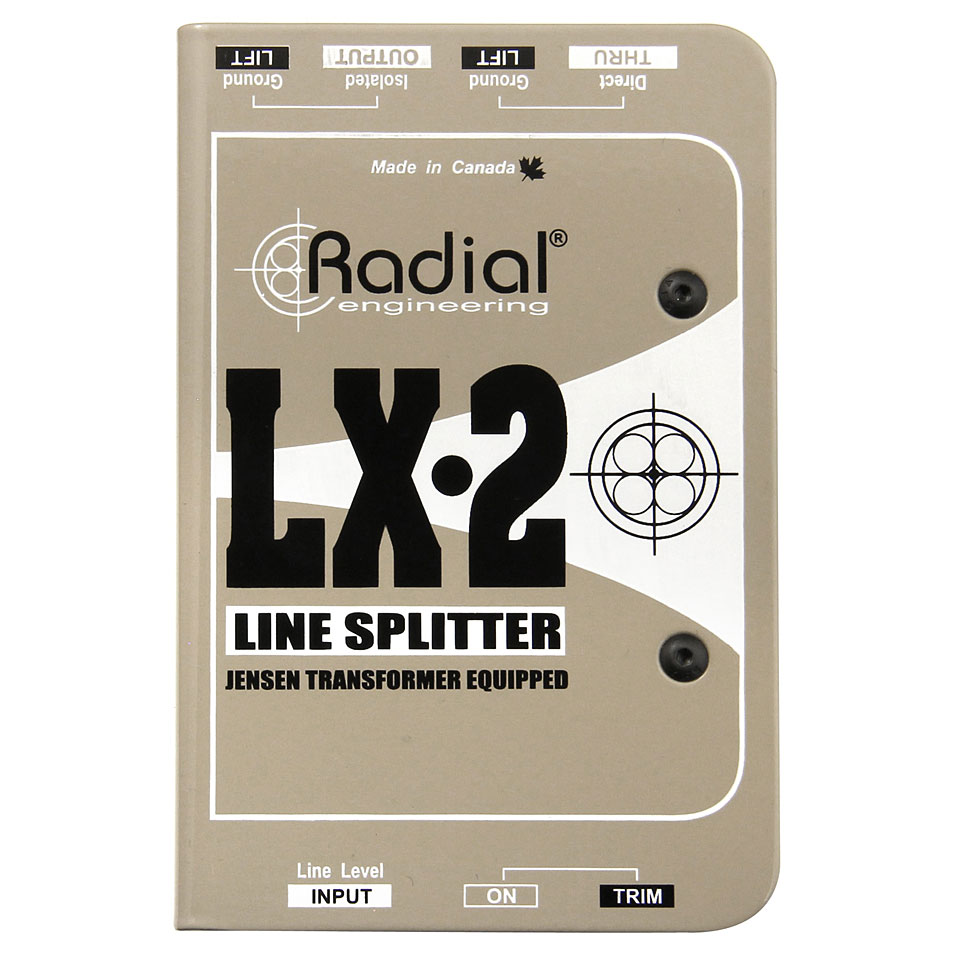 Radial LX-2 Signal-Splitter von Radial