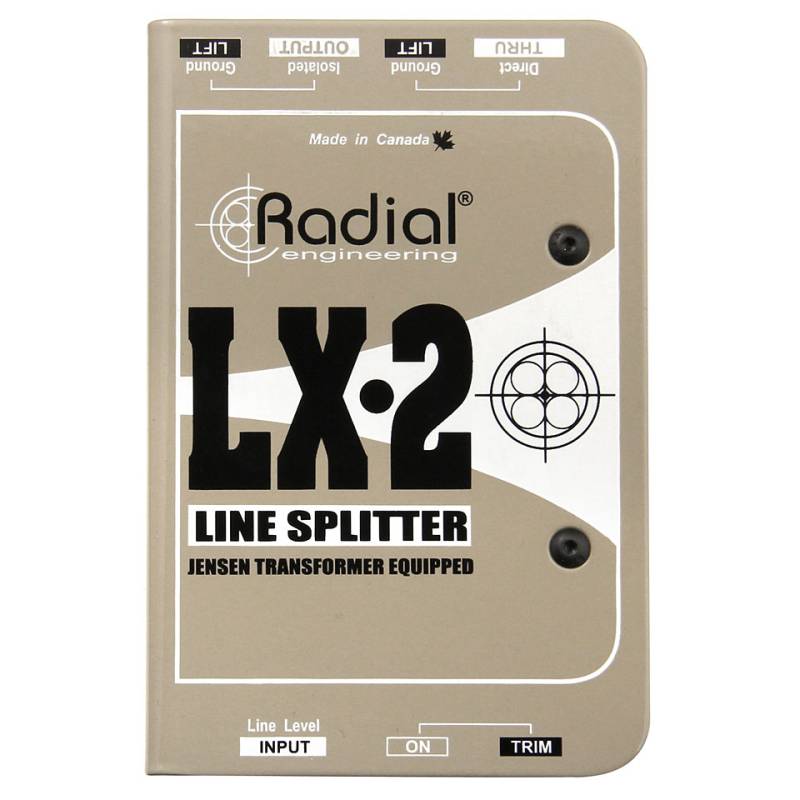 Radial LX-2 Signal-Splitter von Radial