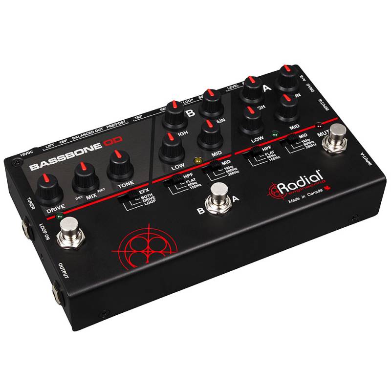 Radial Tonebone Bassbone OD Preamp E-Bass von Radial