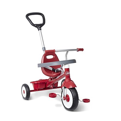 Radio Flyer 3-in-1 Stroll 'N Trike, rotes Dreirad für Kleinkinder, für 1,5–5 Jahre Radio Flyer 3-in-1 Stroll 'N Trike, rotes Dreirad für Kleinkinder, für 1,5–5 Jahre von Radio Flyer