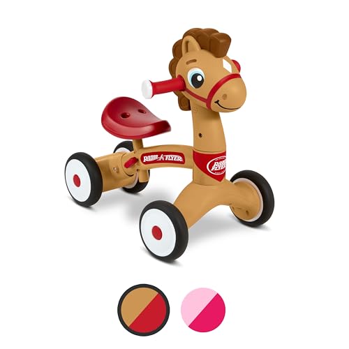 Radio Flyer Lil' Racers: Percy das Pony, Reitspielzeug für Kleinkinder von 1 bis 3 Jahren von Radio Flyer