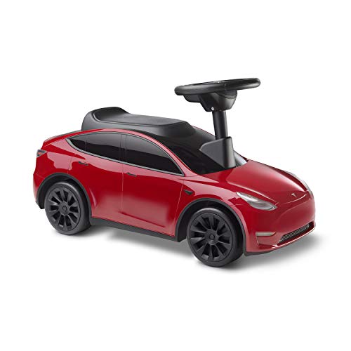 Radio Flyer My First Tesla Model Y, Rutschspielzeug, Rotes Spielzeug für Kleinkinder, für 1,5–4 Jahre von Radio Flyer